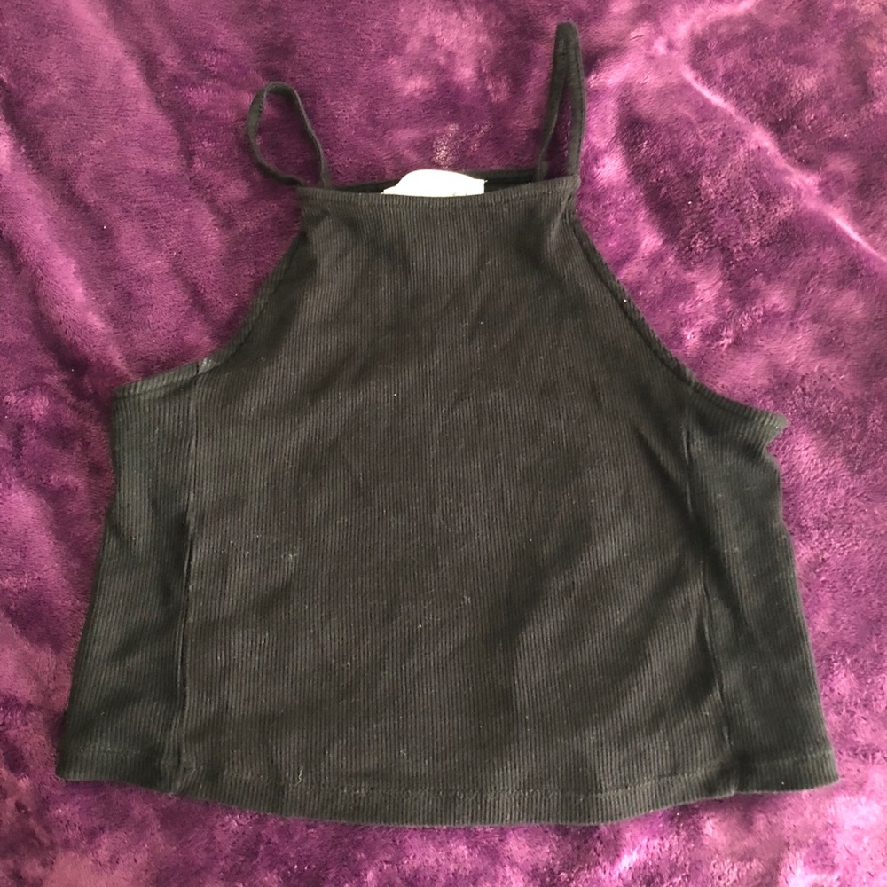 F21 Haltered Crop Top - Picture 2 of 5